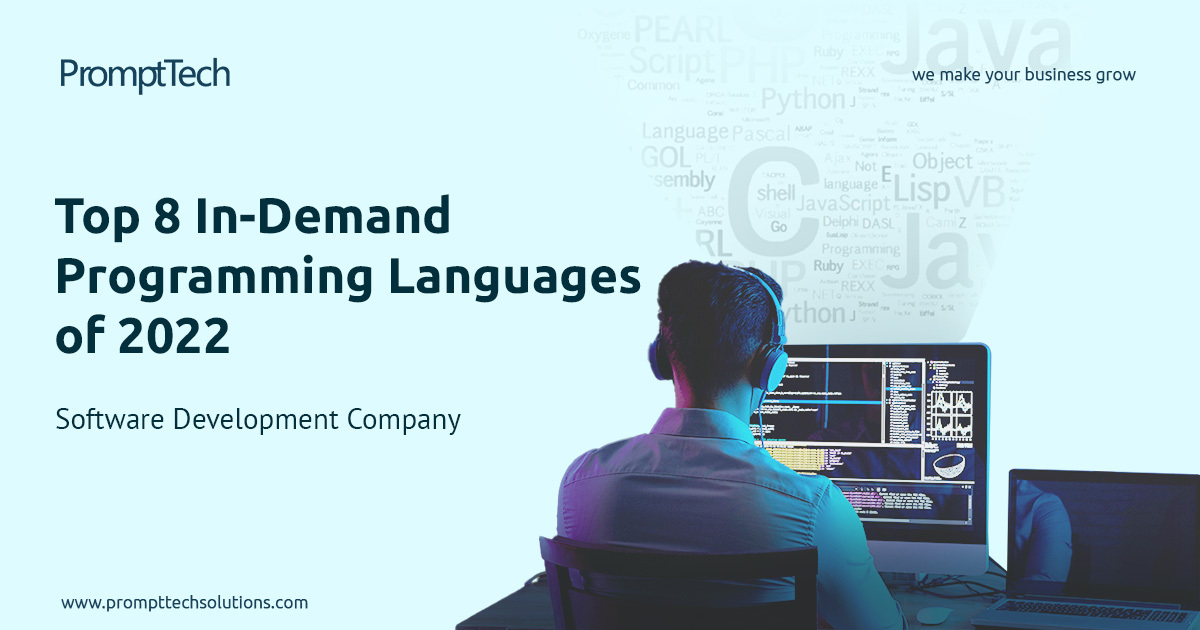 Top 8 In-demand Programming Languages of 2022